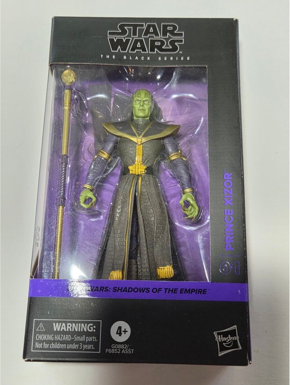 Star Wars The Black Series Prince Xizor Action Figure - Hasbro New Sealed